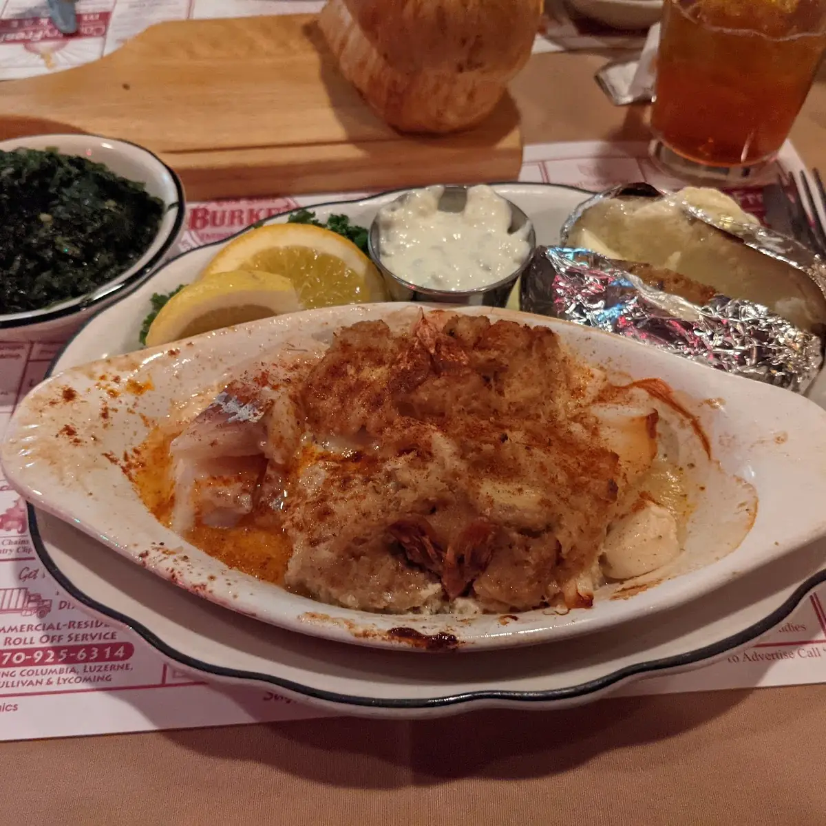 Broiled Seafood Platter