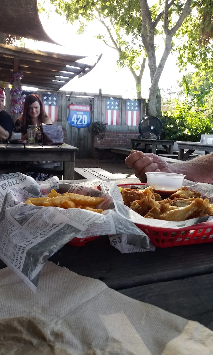 Plain Wings and Fries
