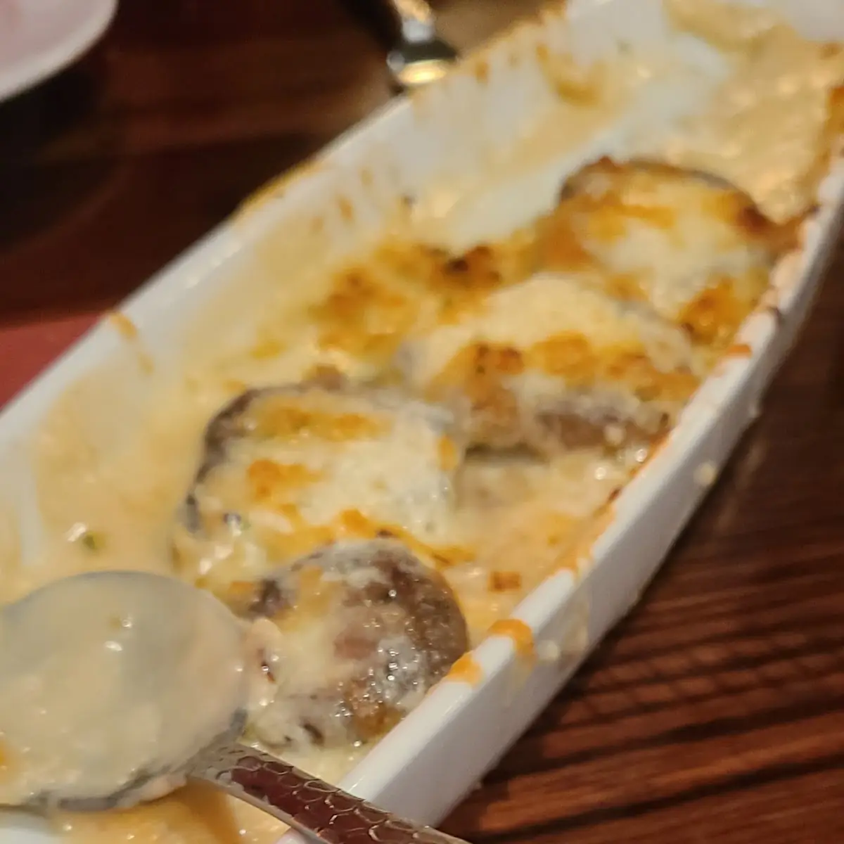 White Cheddar Stuffed Mushrooms
