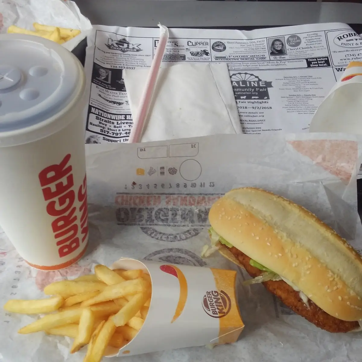 Classic Chicken Sandwich Combo