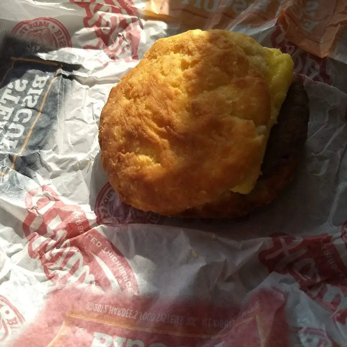 Sausage & Egg Biscuit