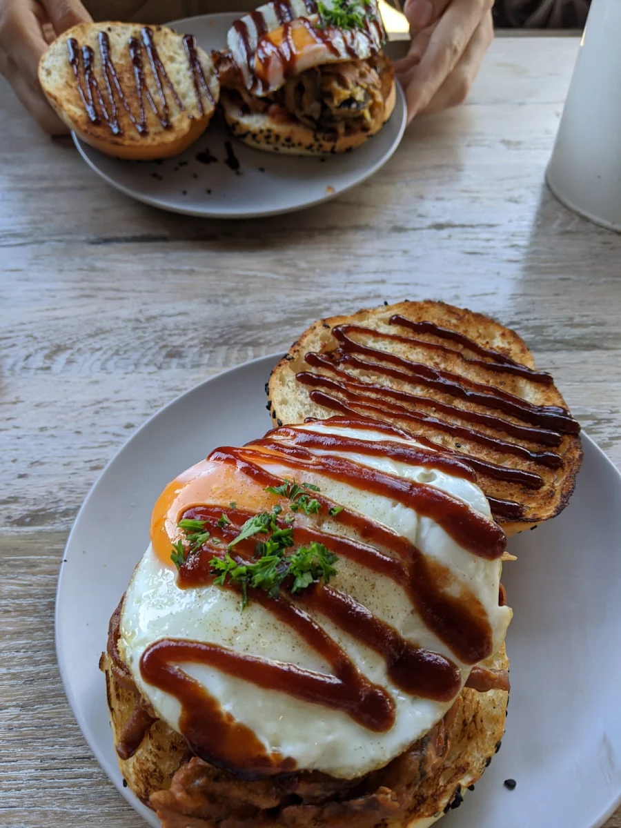 Bhaji and Egg Roll