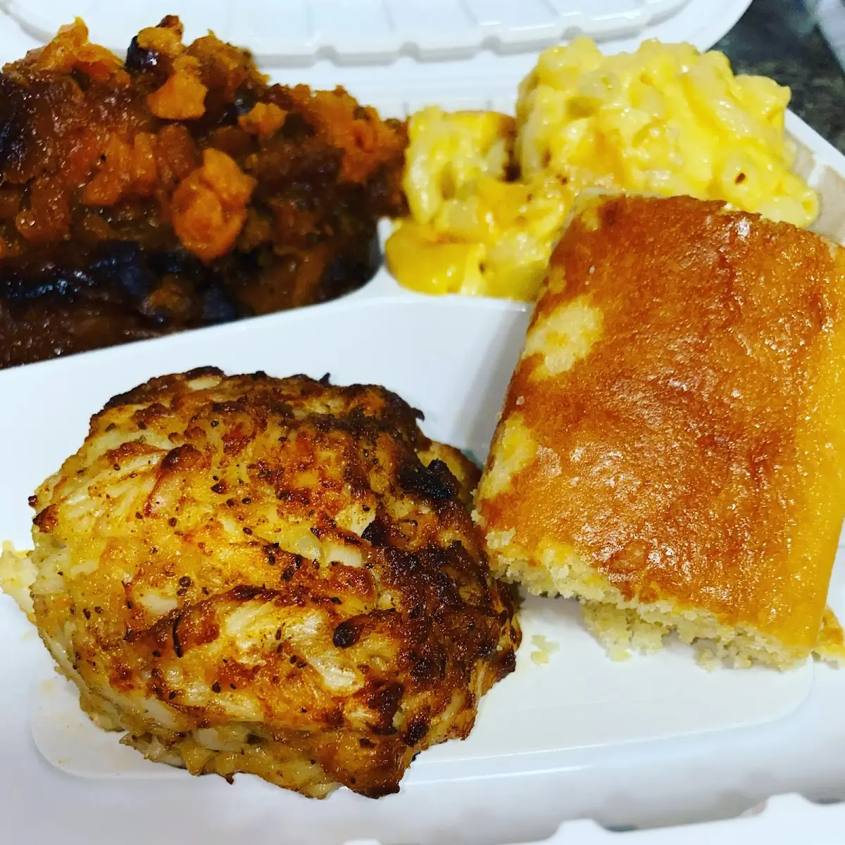 Crab Cake Dinner
