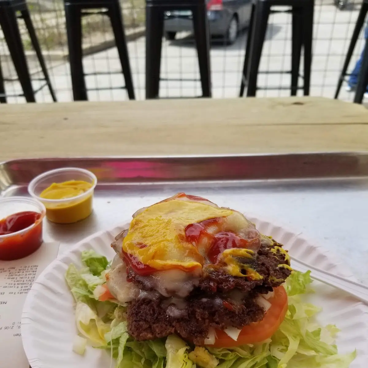 Bunless Burger