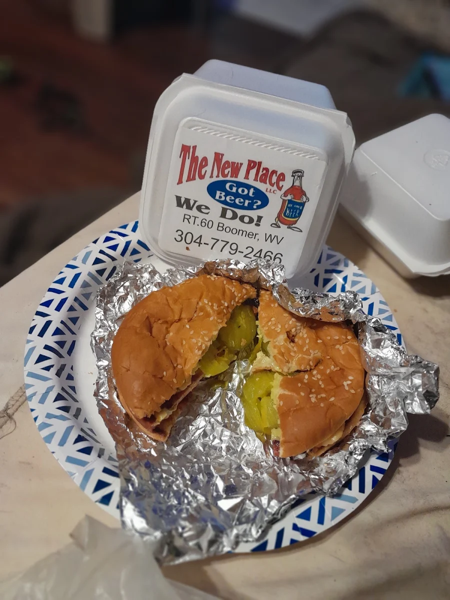 Hot Fried Bologna Sandwich