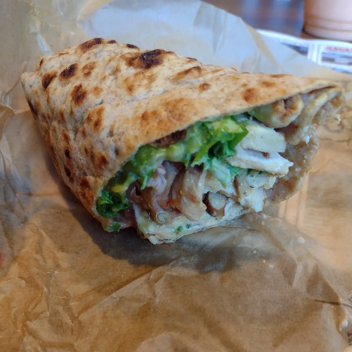 Southwest Chicken Avocado Wrap