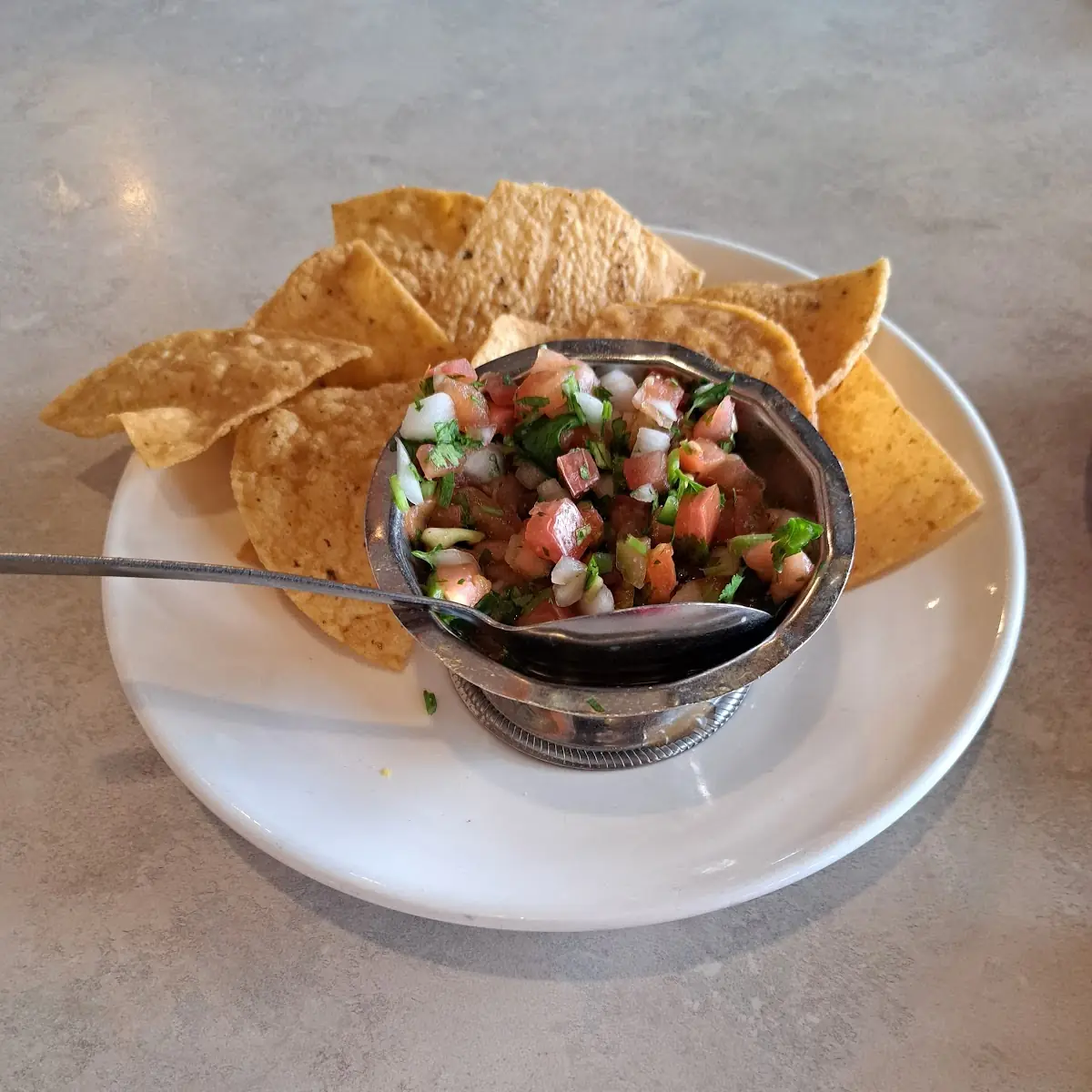 Chips and Salsa Verde