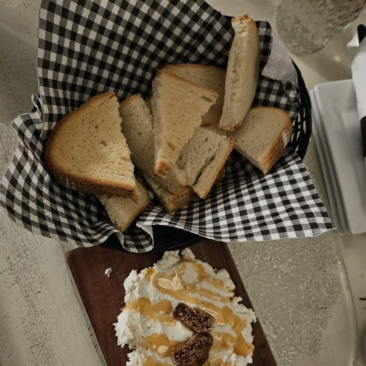 Fig Goat Cheese with Hot Honey