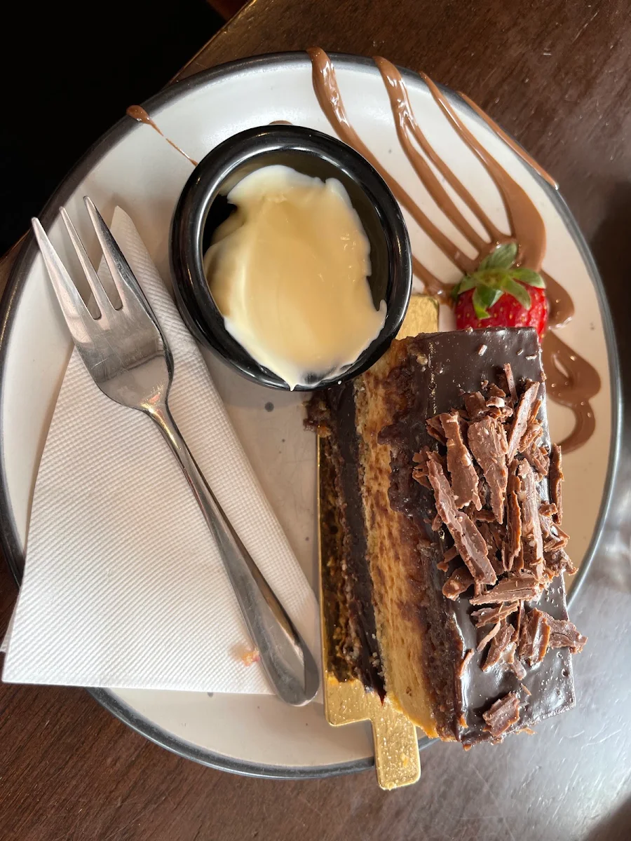 Chocolate and Hazelnut Gateau, Bracegirdle's Blackwood