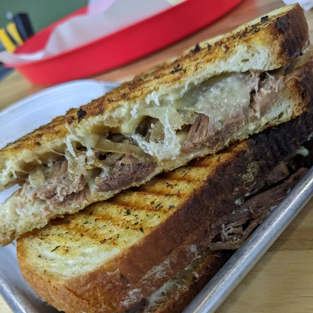 French Dip Panini