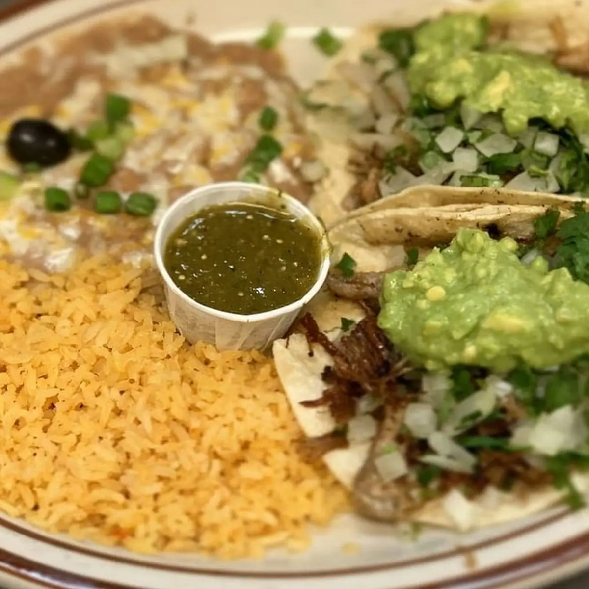 Asada Taco Plate