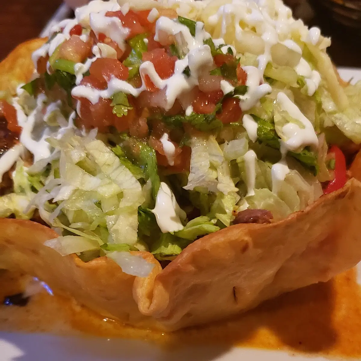Shrimp Taco Salad