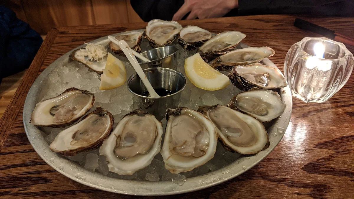 Buck-A-Shuck Oysters, Kibo Sushi House - Annex