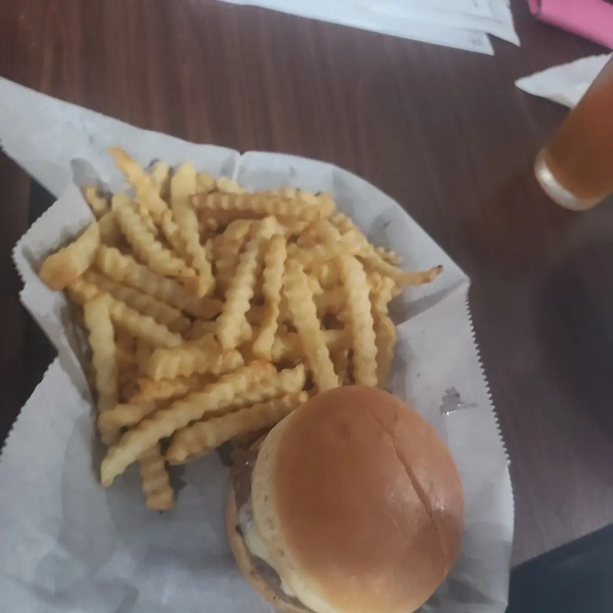 Mushroom and Swiss Burger