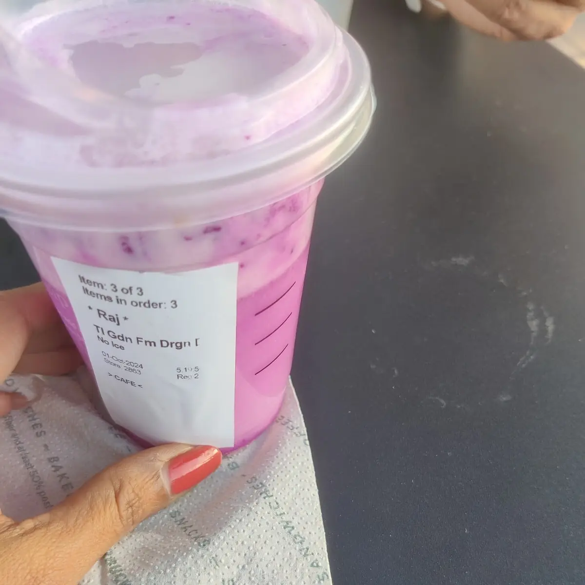 Dragon Drink Starbucks Refreshers Beverage