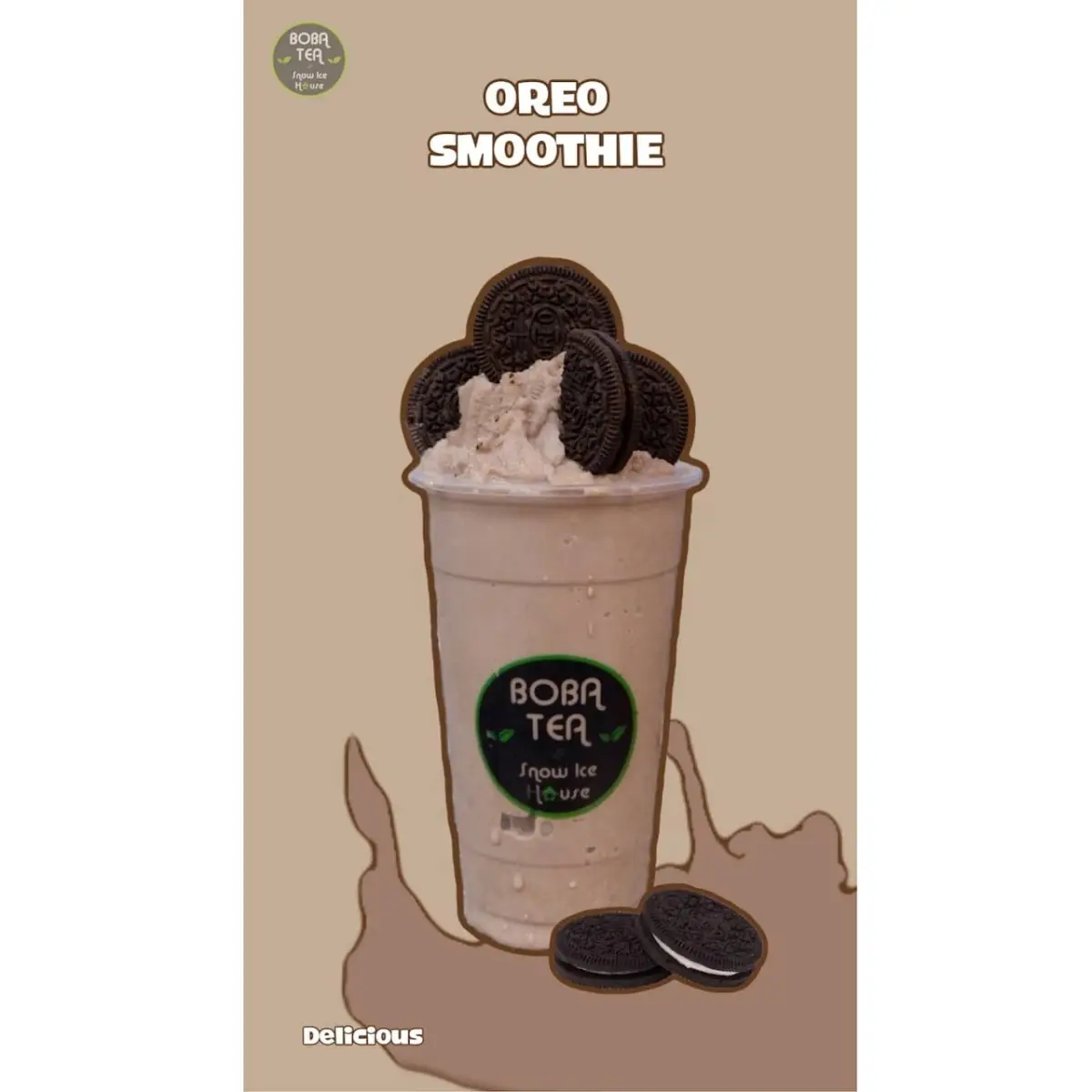 Oreo Milk Tea