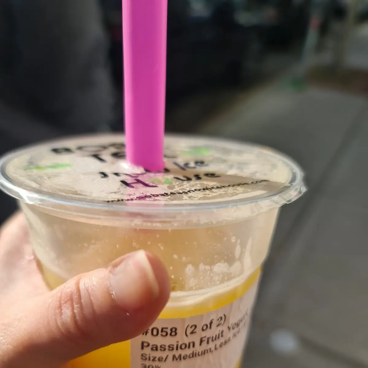 Passion Fruit Yogurt