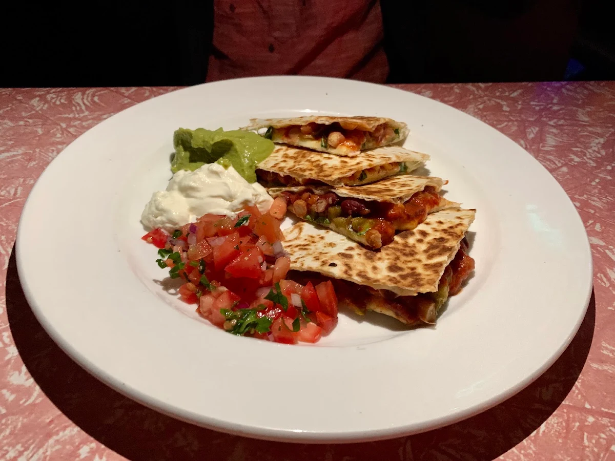 Bean and Coriander Quesadilla