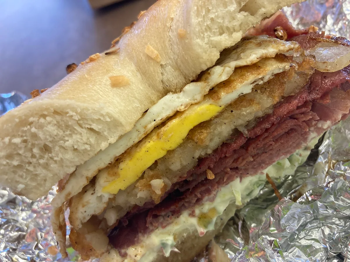 Pastrami Egg & Cheese