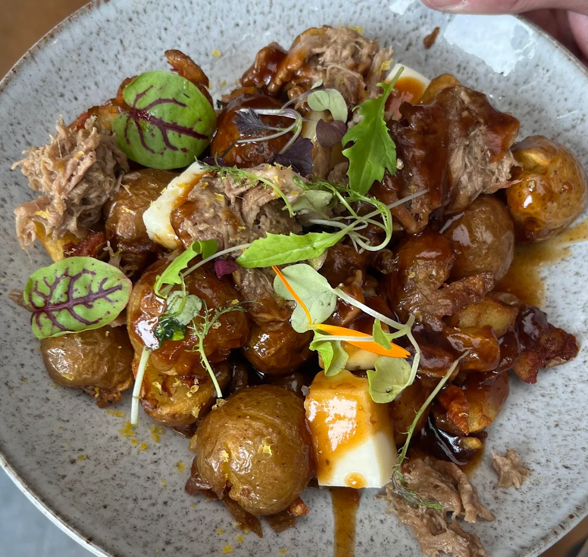 Poutine Au Canard Confit