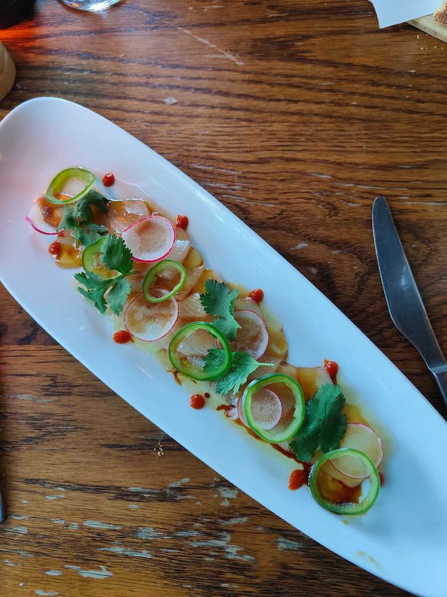 Hiramasa King Fish Carpaccio, Waterfront Southgate