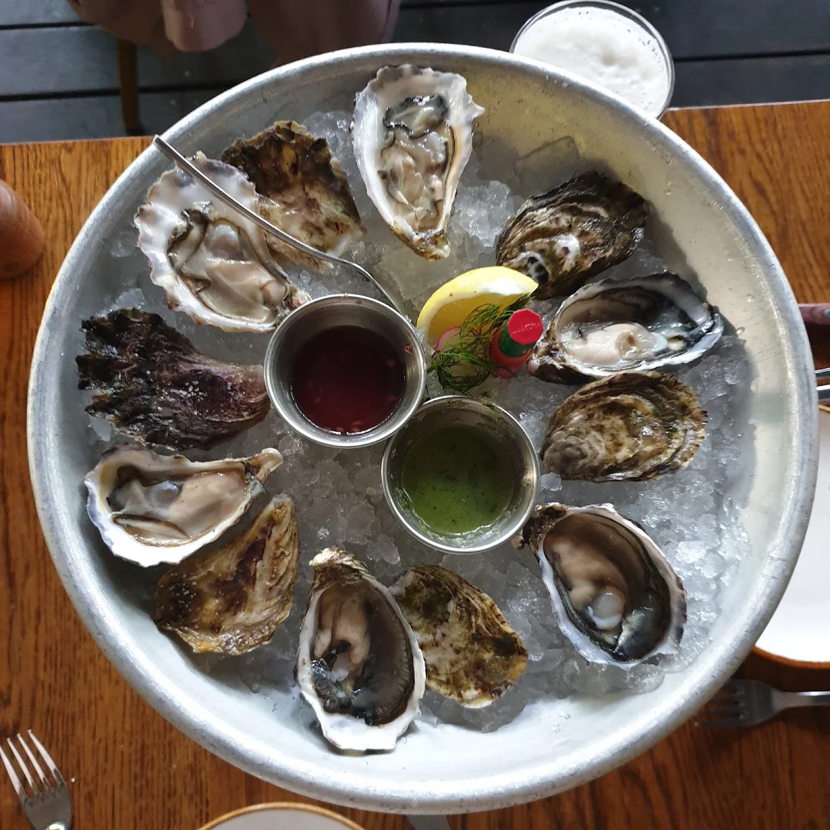 Pacific Oysters Rockefeller, Waterfront Southgate