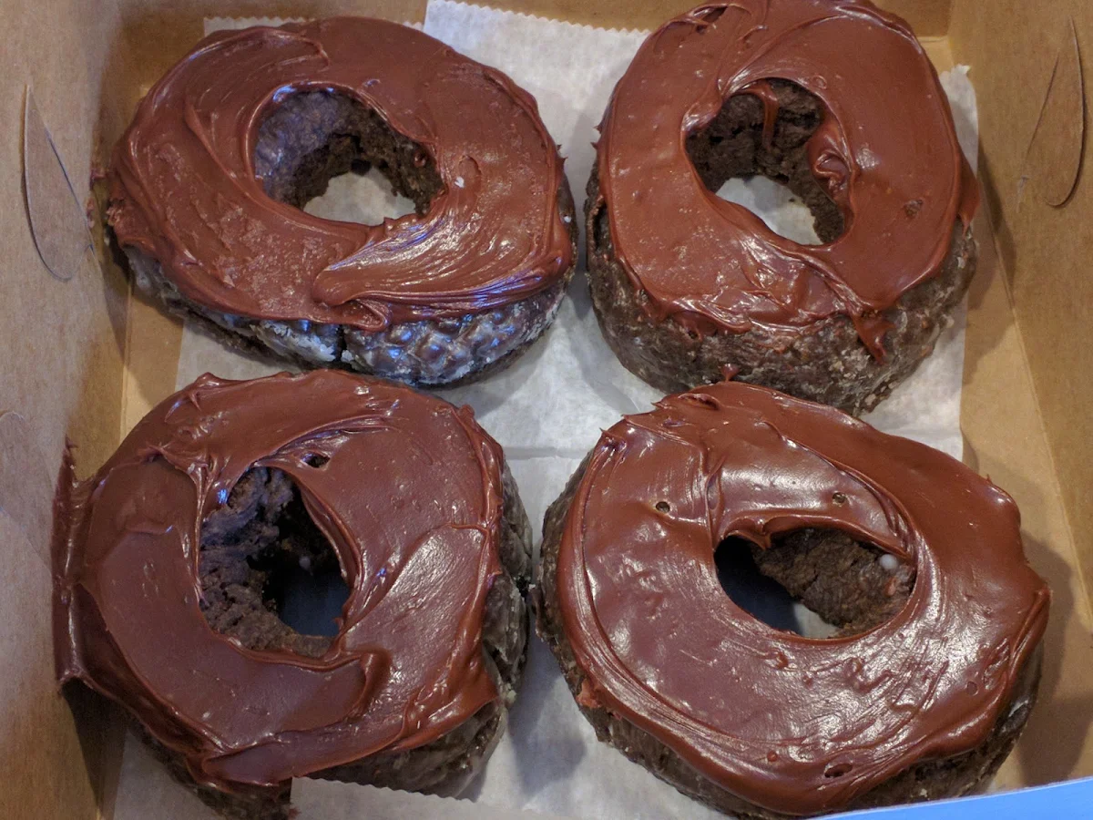 Double Chocolate Donuts
