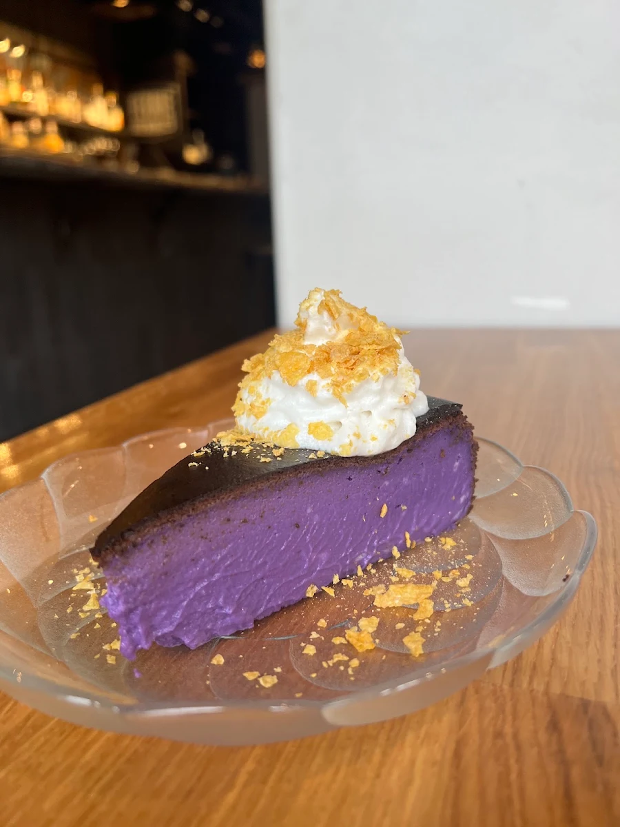 Ube Cheesecake, Blend Bistro