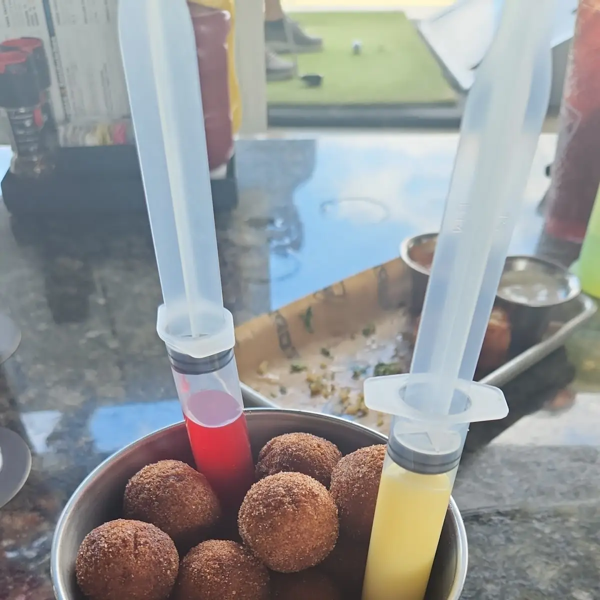 Injectable Donut Holes