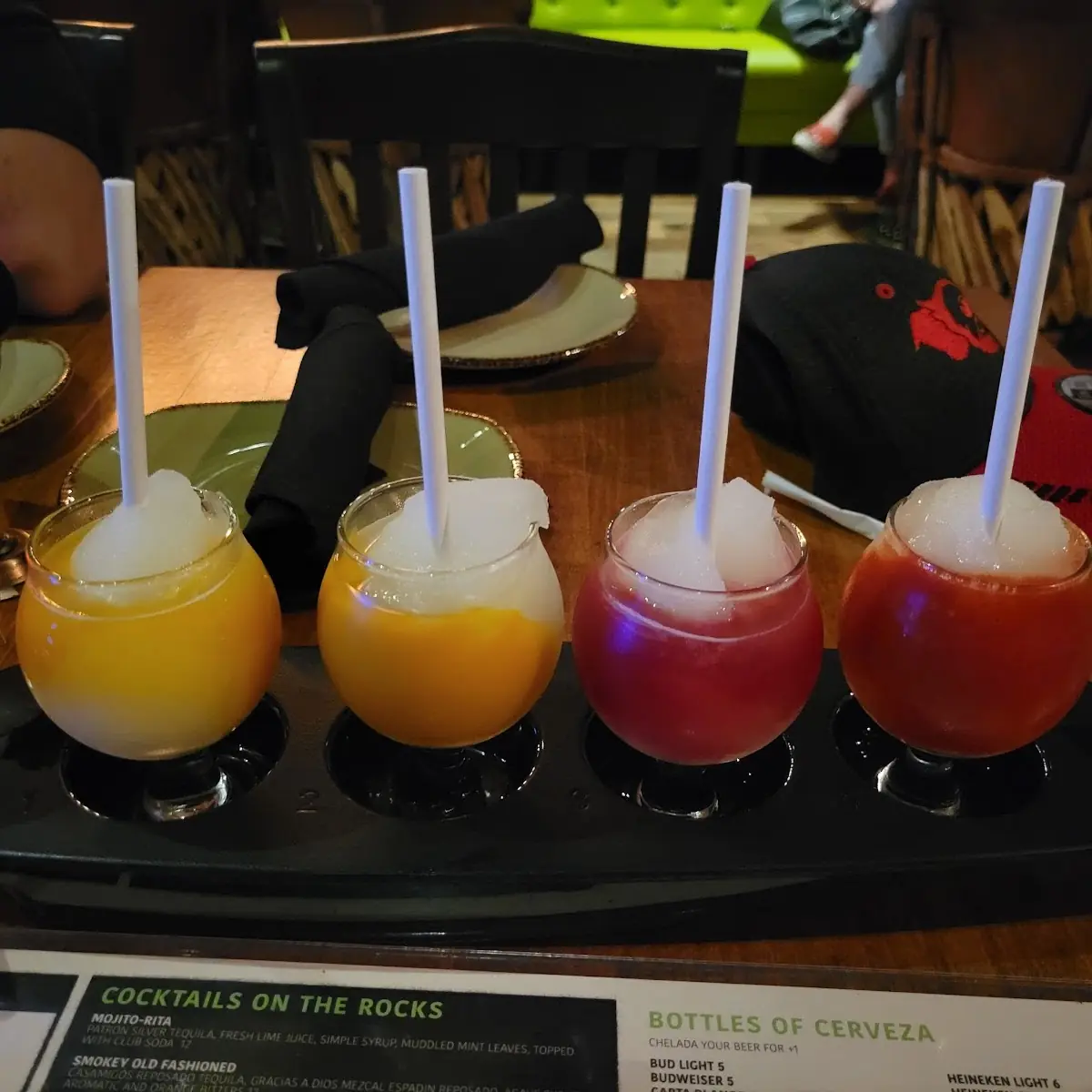 Frozen Margarita Flight