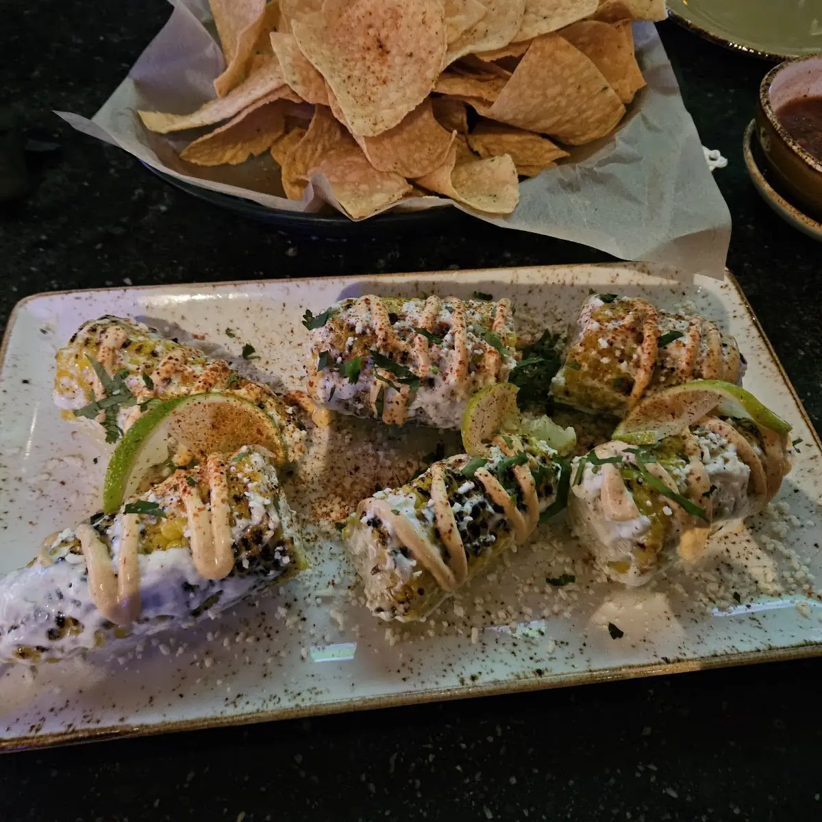 Street Corn and Tortillas