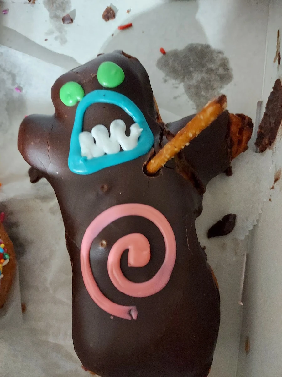 Voodoo Doll Donut