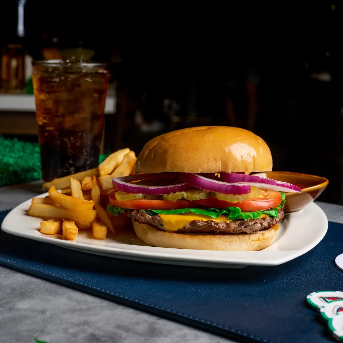 Burger & Chip Combo