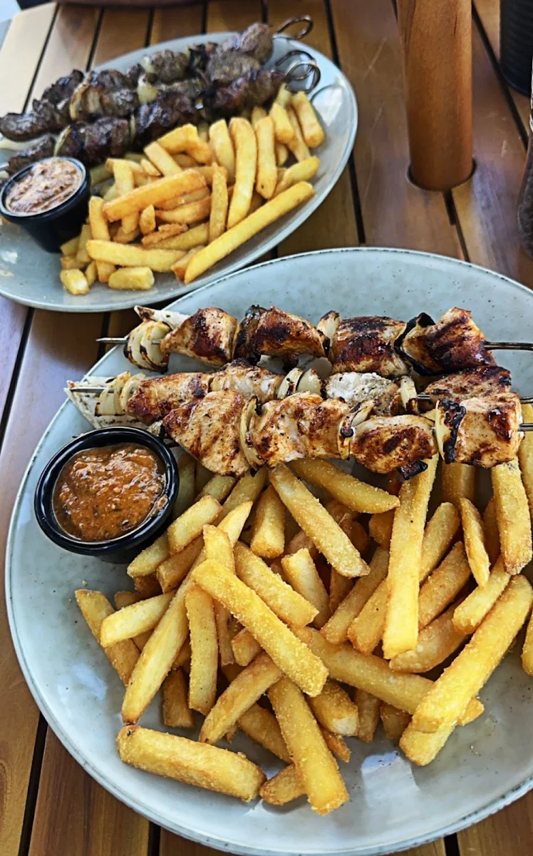 Chicken Skewers, 10/10 cafe