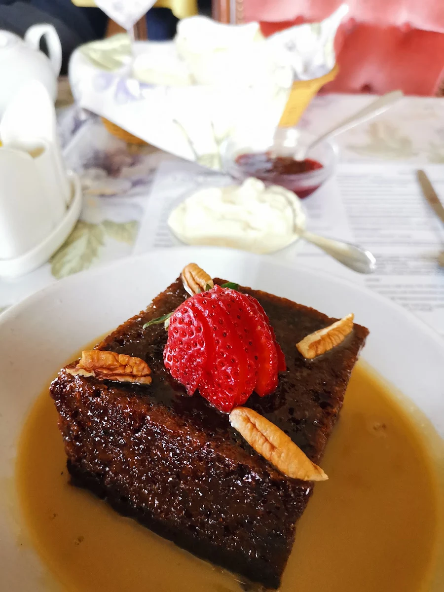 Dates Pudding, Lady Lavender's Tea Room