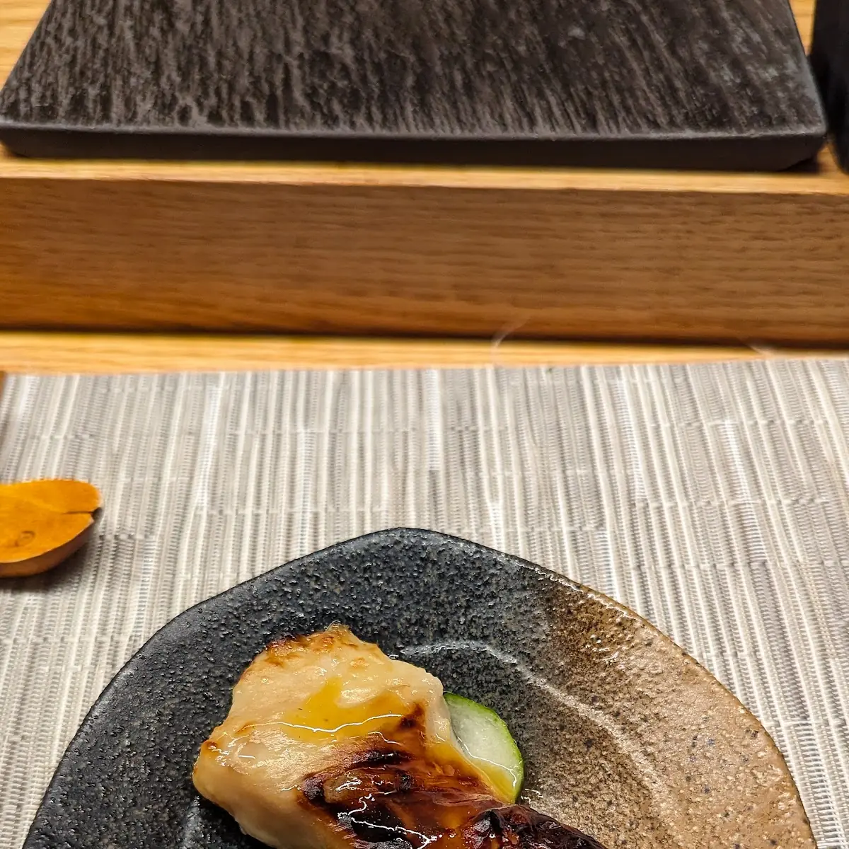 Grilled Miso Glazed Black Cod