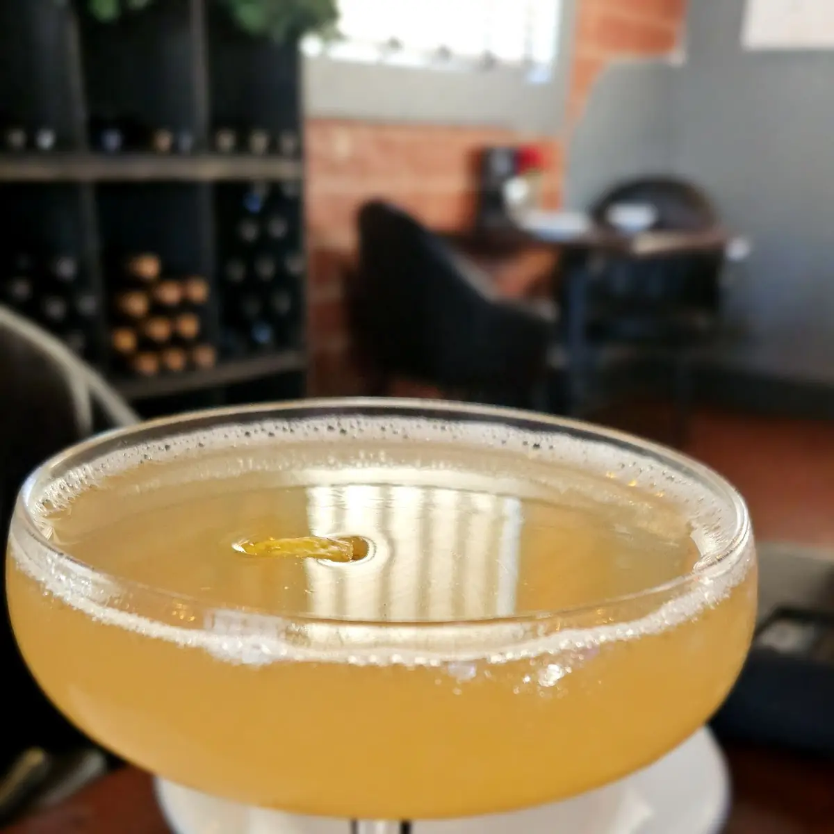 Lemon Drop Martini Cocktail