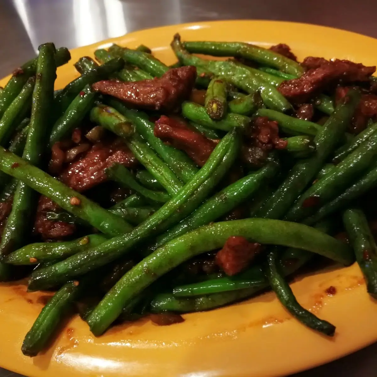 Beef with String Beans