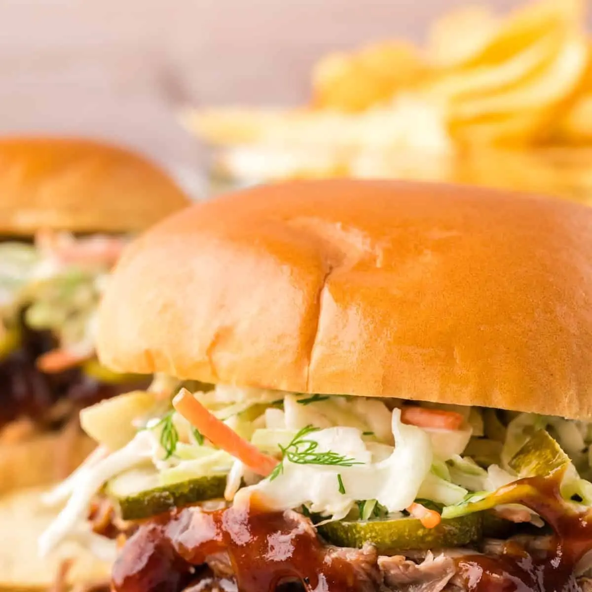 Pulled Pork BBQ Sandwich