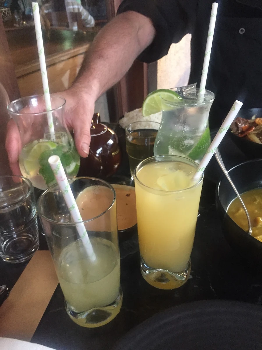 Mojitos and Malibu with Pineapple Juice, Java Spice