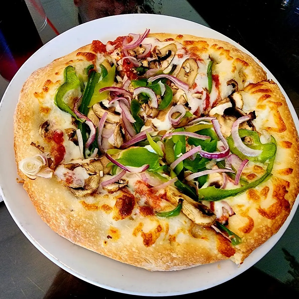 Mushroom Pizza