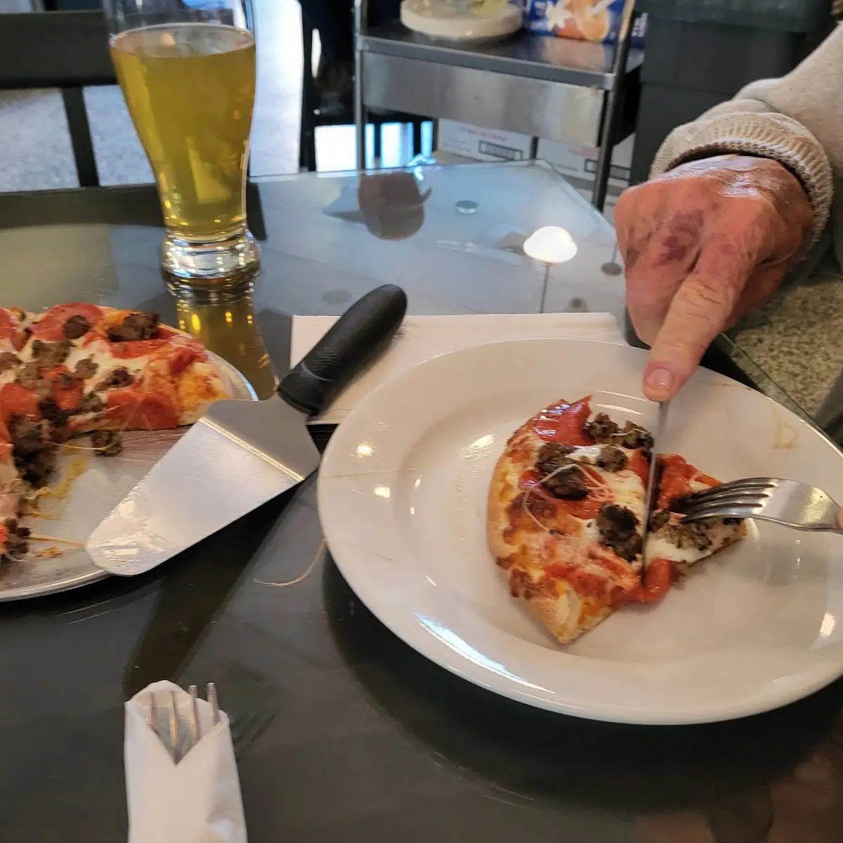 Pepperoni & Sausage Personal Pizza
