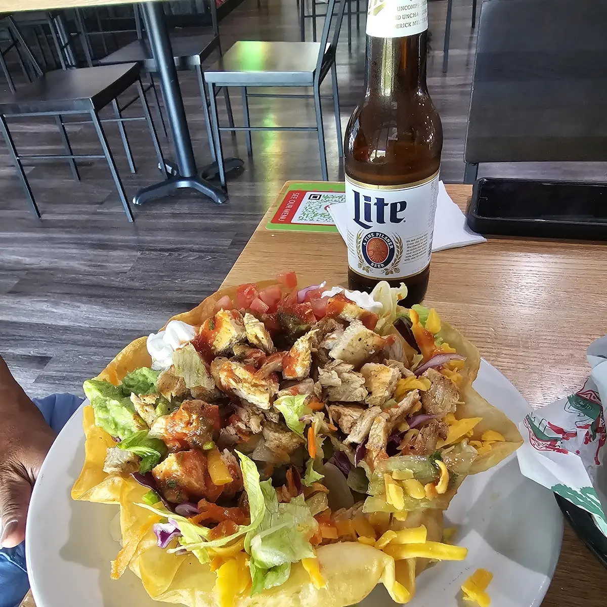Taco Salad with Chicken