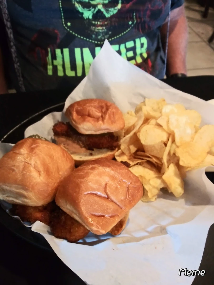 Buffalo Chicken Sliders
