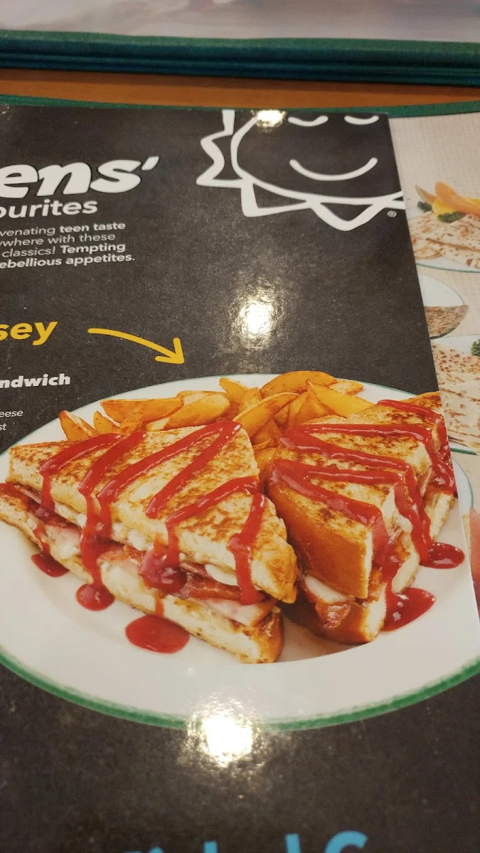 Grilled Cheese Sandwich with Ketchup
