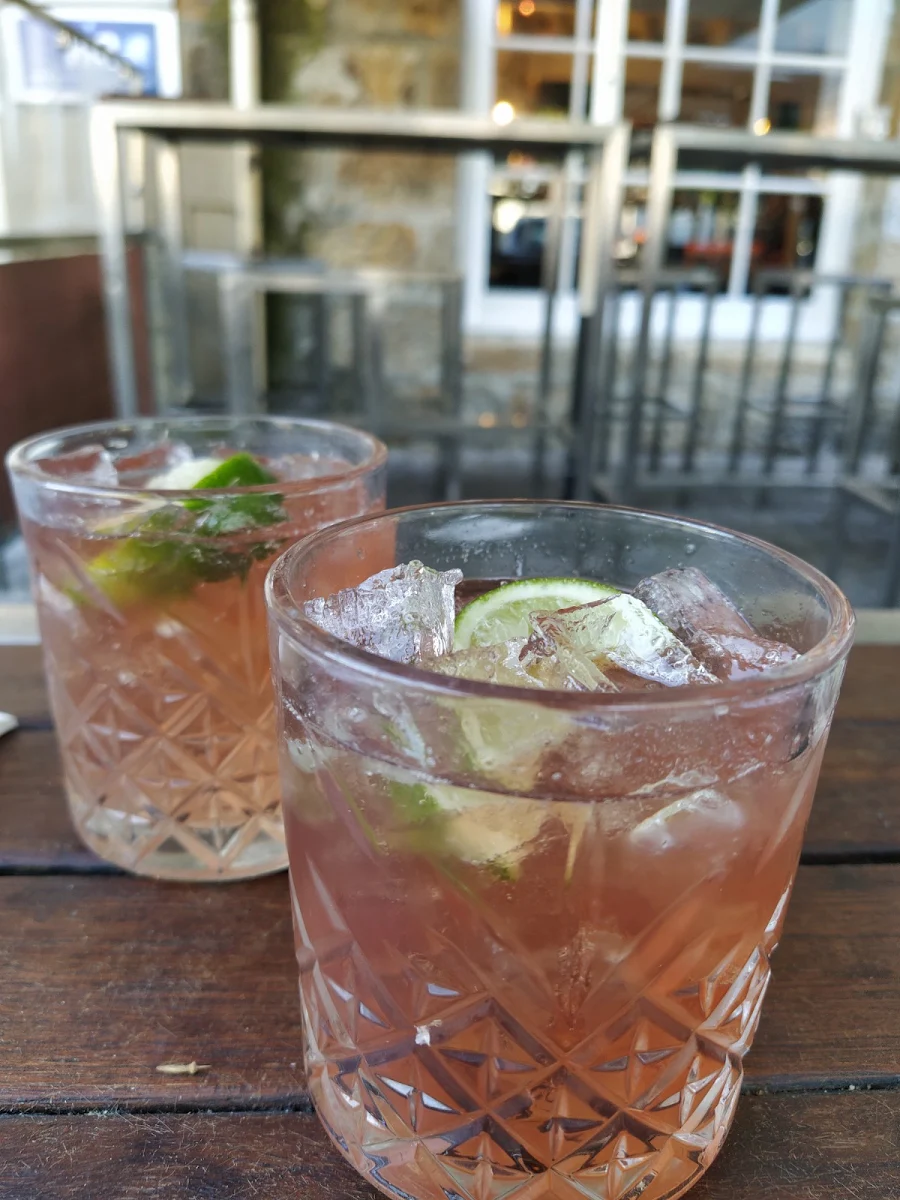 Mchenrys Sloe Gin, Cargo Bar Pizza Lounge