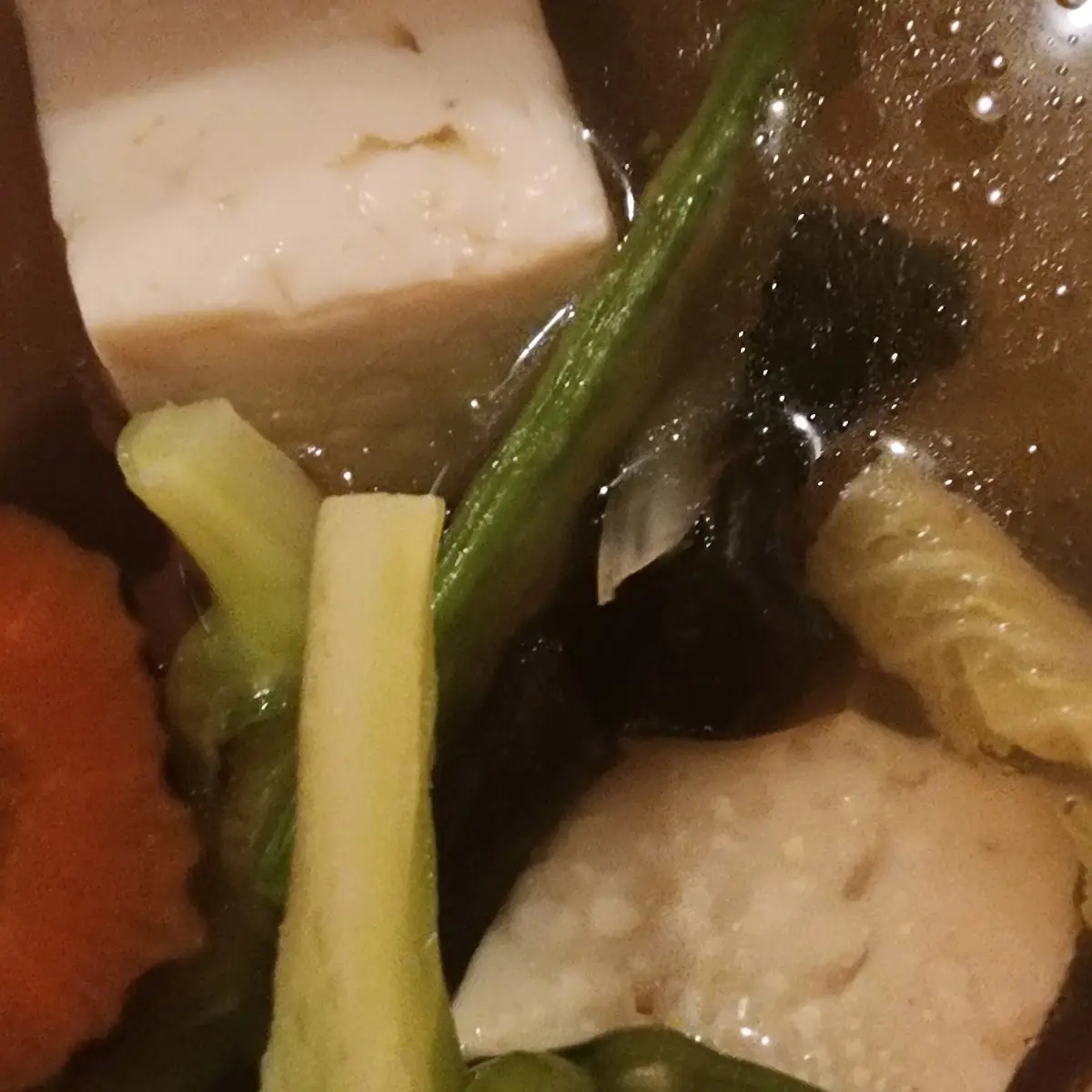 Tom Yum Soup with Tofu