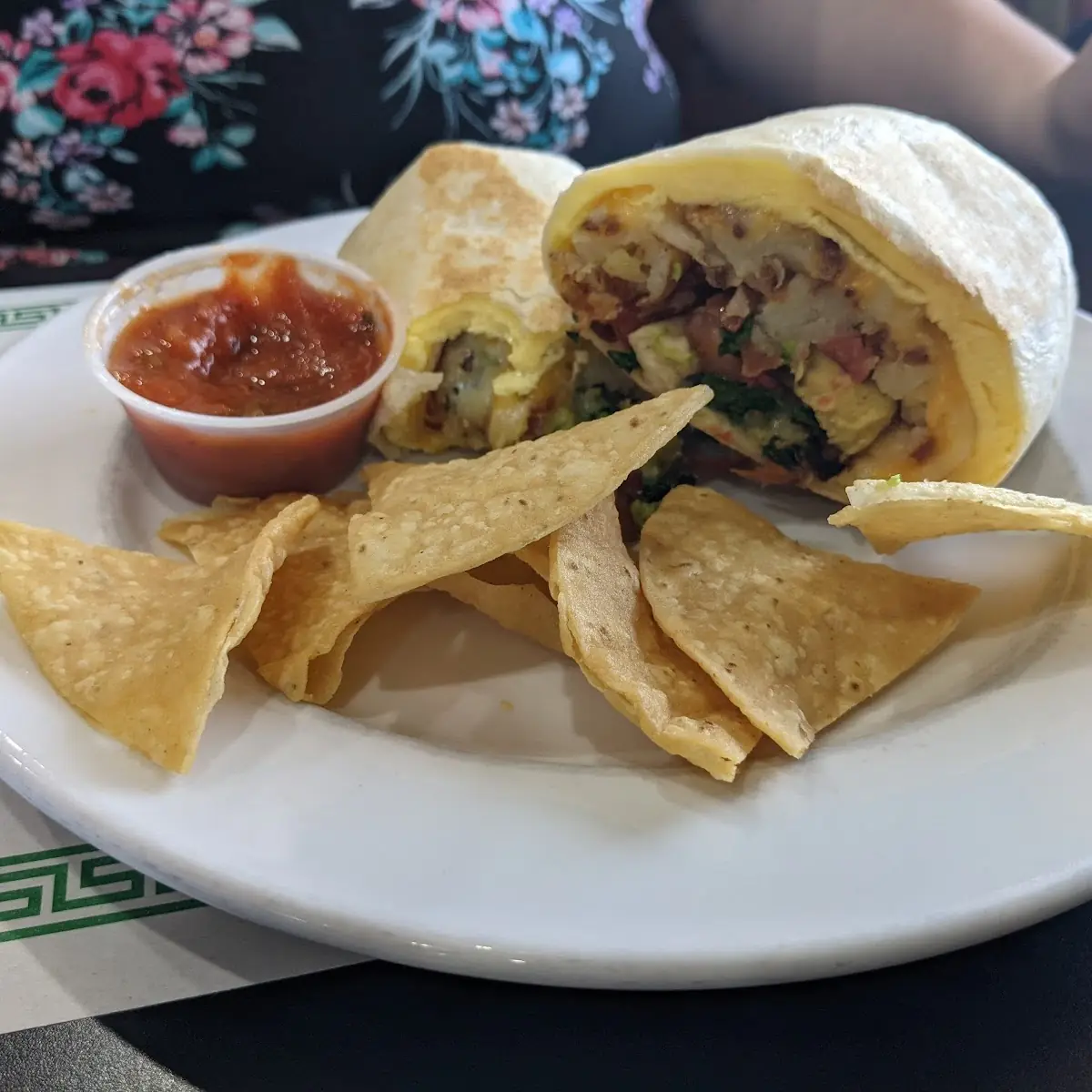 Grandma's Breakfast Burrito