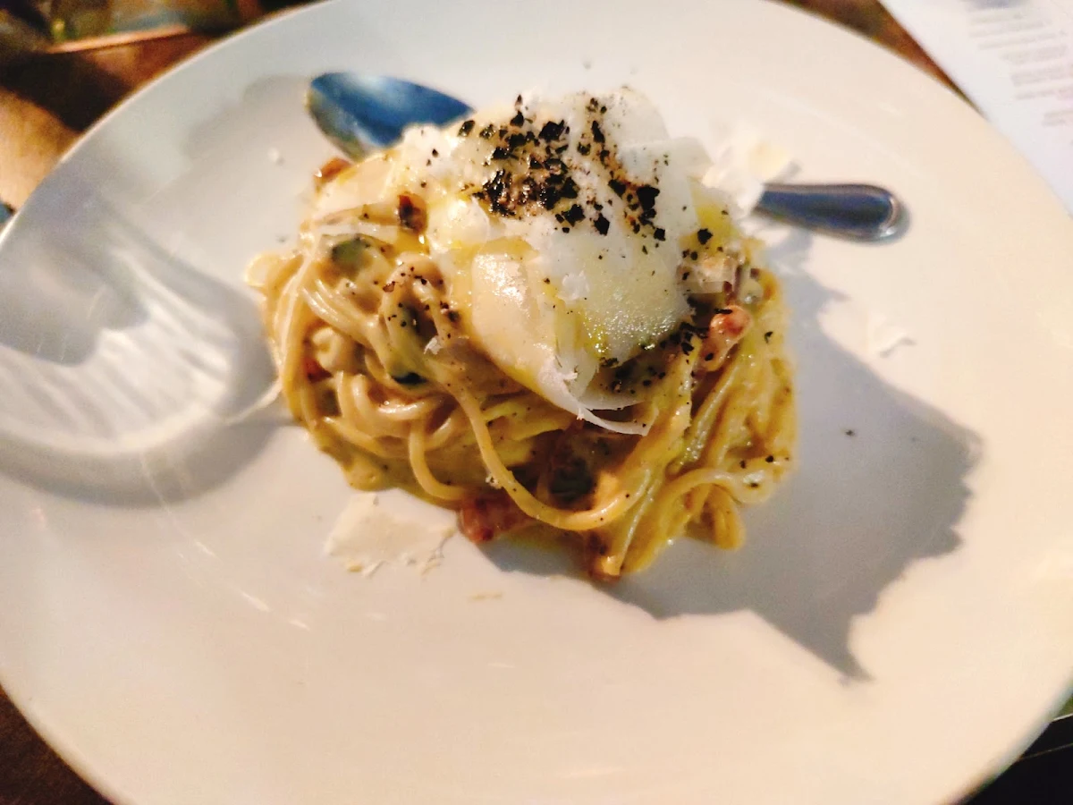 Spaghetti Carbonara, Primal
