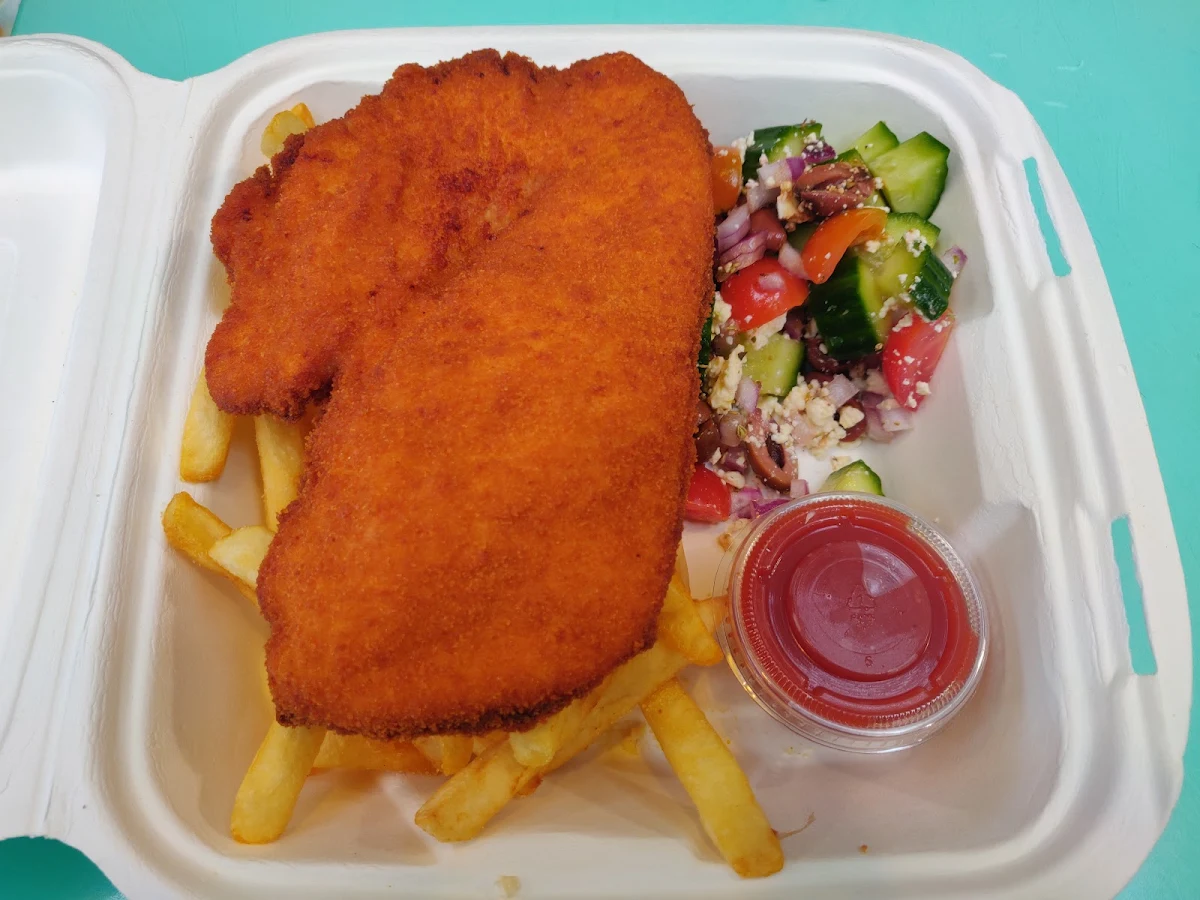 Chicken Schnitzel Bolognese, Harrys Schnitzel Joint Marketown